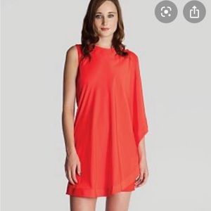 Ted Baker London Asymmetrical Red Dress